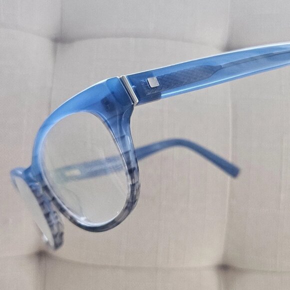 Modo Women Eyeglasses Frame Blue Tone Mod.6033 Glasses Eye Wear Made Japan - Picture 4 of 12